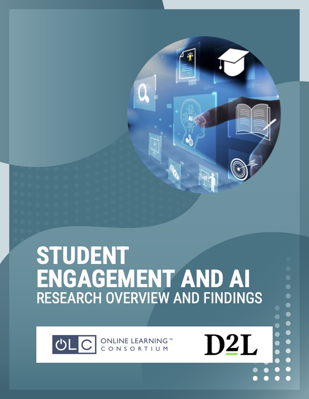 Cover of "Student Engagement and AI: Research Overview and Findings"