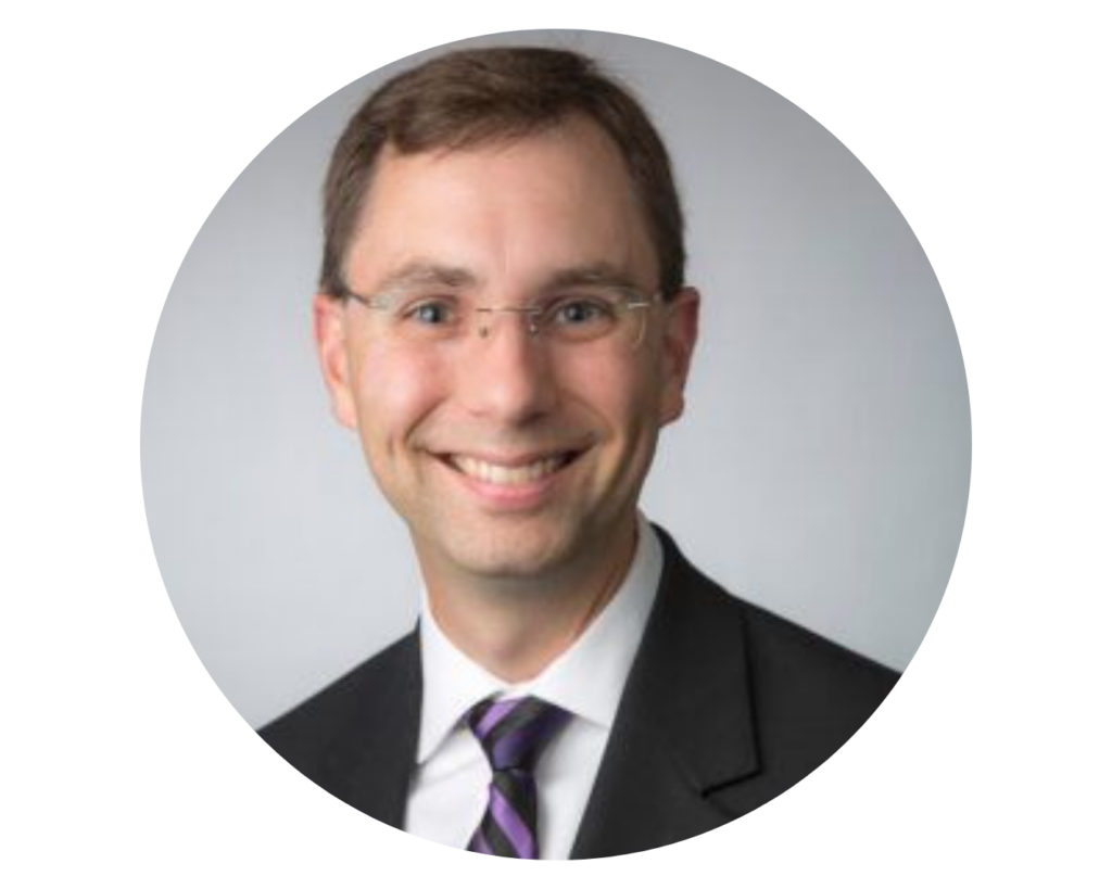 Circular cutout of Matt Vick's headshot