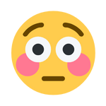 Surprised emoji face